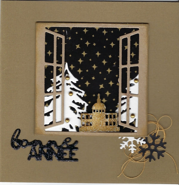 Cutting Dies: HOME SWEET HOME WINDOWS