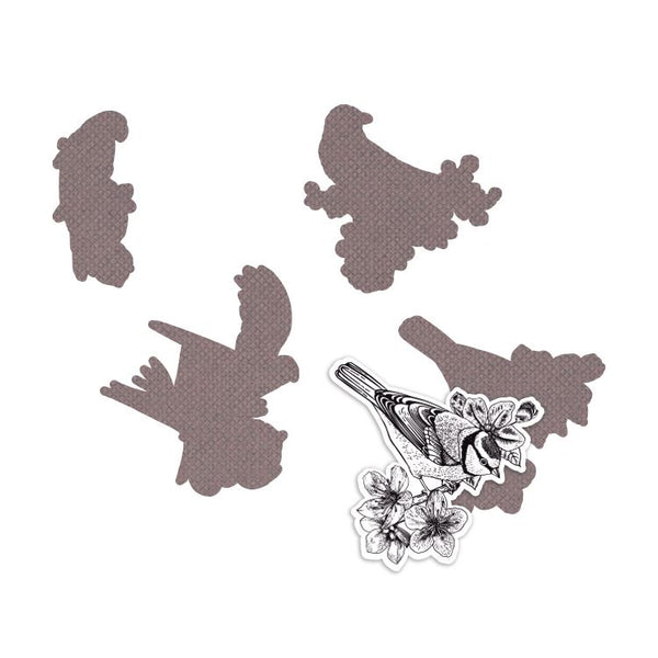 Bundle & Save - BEAUTIFUL BIRDS Stamp & Die set