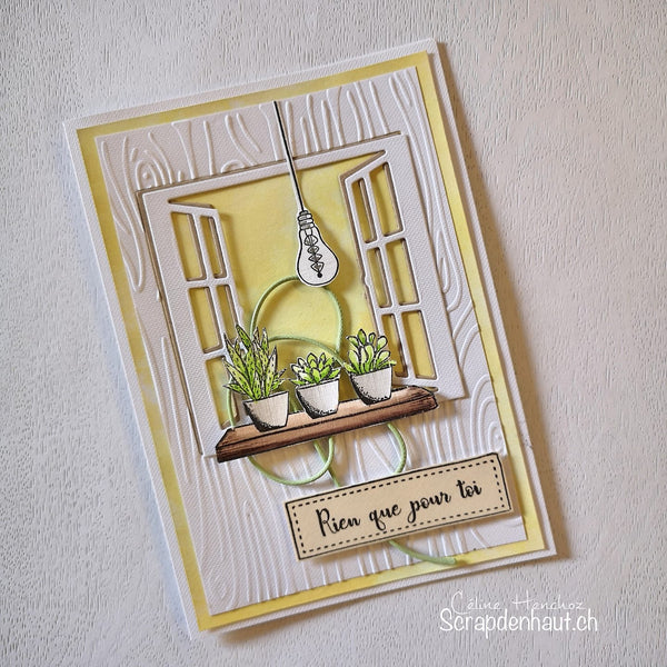 Cutting Dies: HOME SWEET HOME WINDOWS