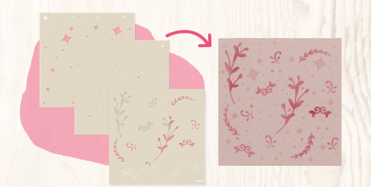 Trio of Waterfall templates: CELESTIAL