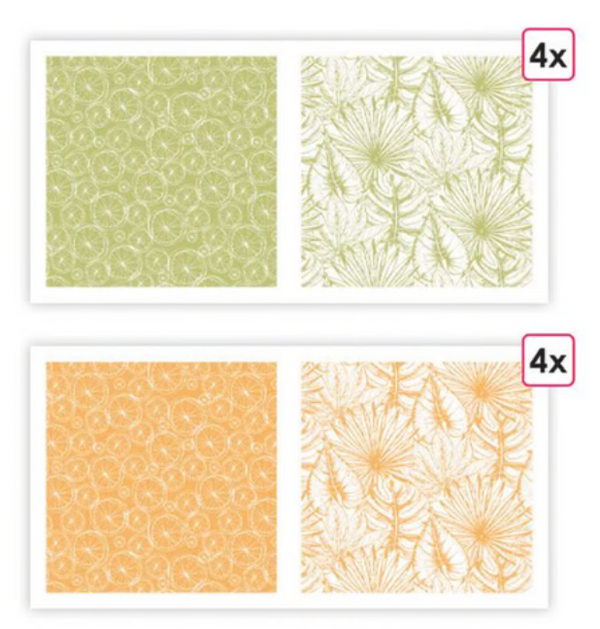 Paper - Patterned Seasonal: CITRUS