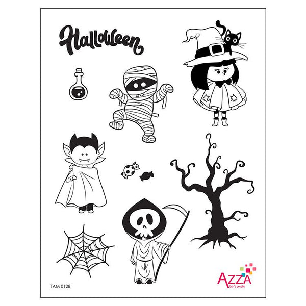 Stamp and Die Set - Large: HALLOWEEN