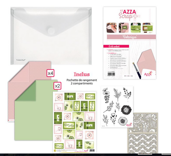 Theme Kit: AZZA Scrap PLUS Botanical - Last chance