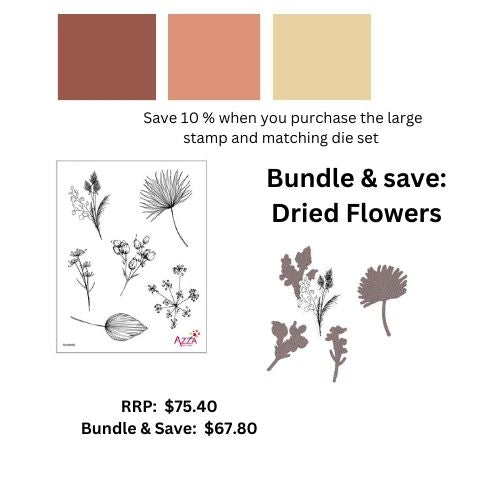 Bundle & Save:  DRIED FLOWERS 1