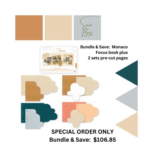 Bundle and Save: MONACO and Pre-cut pages