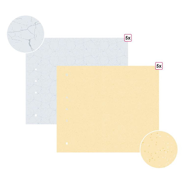 Pages pack:  NEW DELHI Patterned pages (Pack of 10 pages)