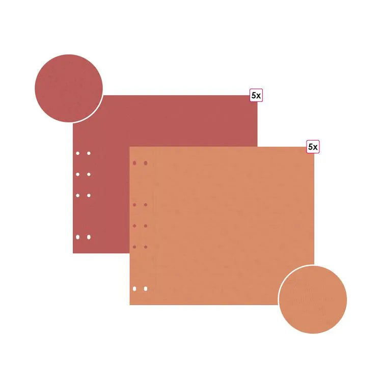 Pages pack:  Patterned pages TERRACOTTA AND BLUSH