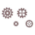 Cutting Die Set:  GEARS