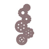 Cutting Die Set:  GEARS FRIEZE