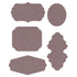 Cutting Die Set:  TAGS