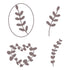 Cutting Die Set:  EUCALYPTUS