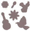 Cutting Die Set:  FIESTA (Outline)