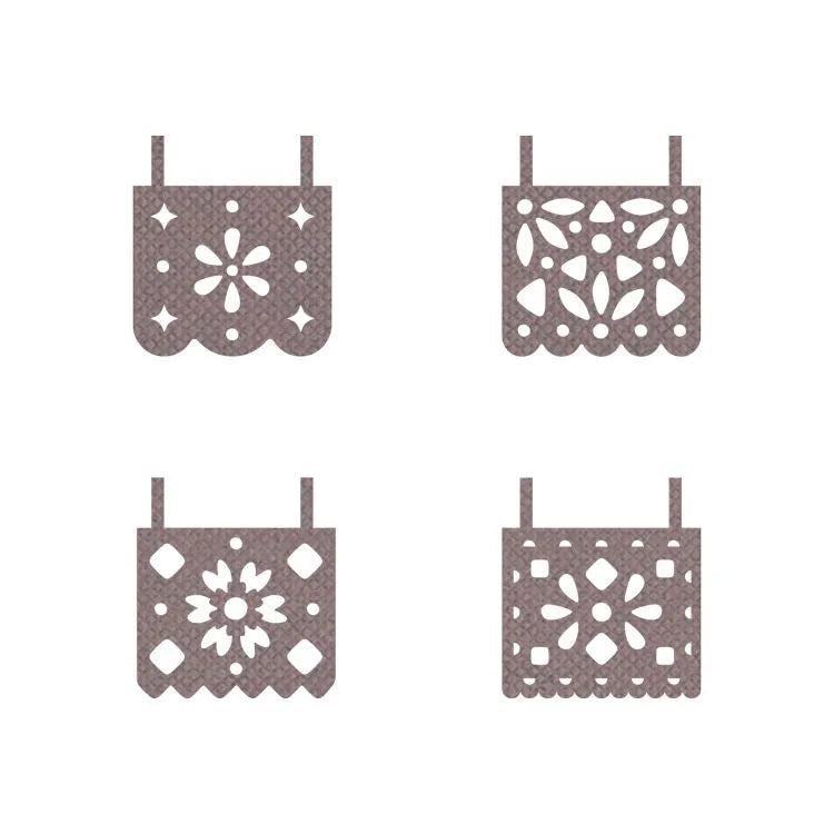 Cutting Die Set:  FIESTA