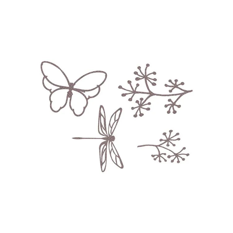 Cutting Die Set:  Fauna and Flora