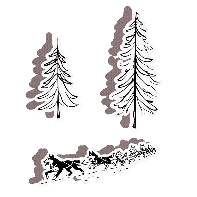 Cutting Die Set:  LAPLAND