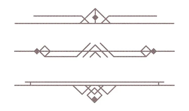 Cutting Die Set: GOLDEN REFLECTIONS