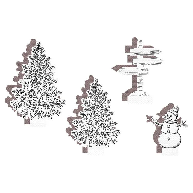 Cutting Die Set: WINTER CHARM