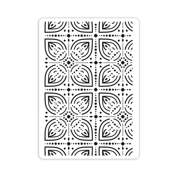 Embossing Folder:  ARTISTIC SYMBOLS Suite