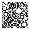 Embossing Folder:  GEARS 15 x 15