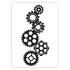Embossing Folder:  GEARS
