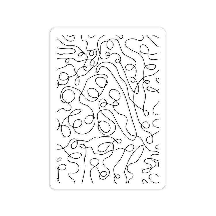 Embossing Folder:   LYRICAL POETRY