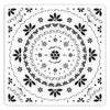 Embossing Folder 15cmx15cm:  FIESTA
