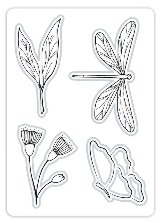 EMBOSS AND CUT:  FLORA AND FAUNA