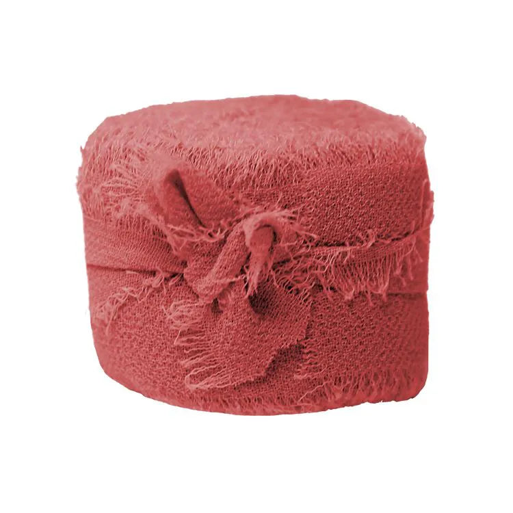 Ribbon - CHIFFON (2.5cm) TERRACOTTA