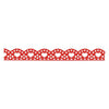 LACE WASHI TAPE 15MM:  ALSATIAN CHRISTMAS