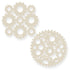 BORDER Stencil Duo: GEARS