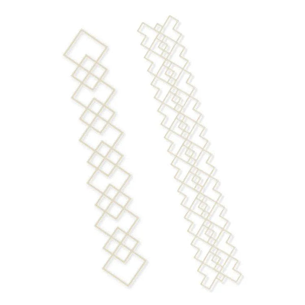 BORDER Stencil Duo: BOHO FRIEZE