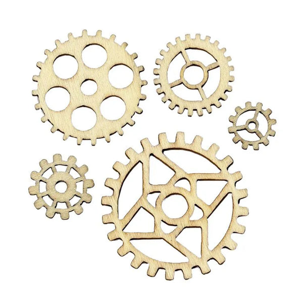 WOOD Figures:  GEARS