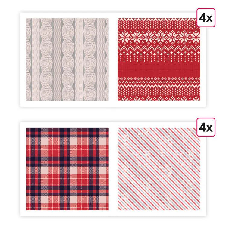 Paper - Patterned Seasonal: MY MOST BEAUTIFUL CHRISTMAS