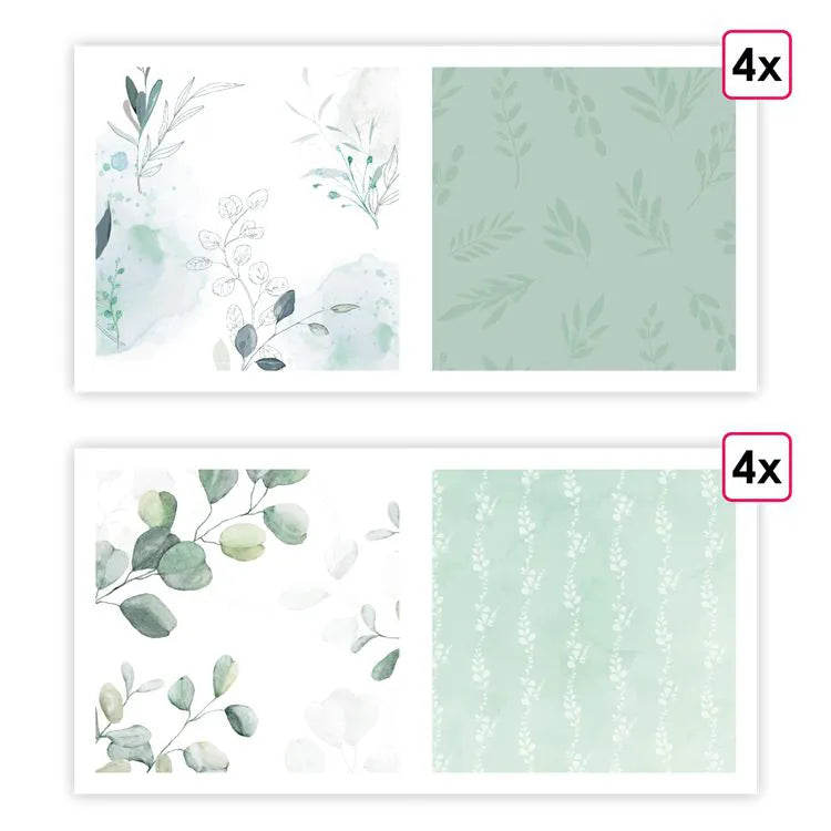 Paper - Patterned Seasonal:EUCALYPTUS