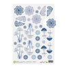 A4 PRE-CUT VELLUM Sketch Sheet: ENCHANTED FOREST