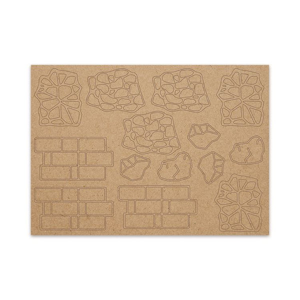 Silhouette Figure: MINERAL TEXTURE