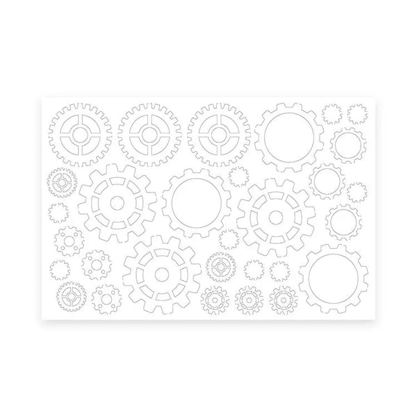 Silhouette Figure: GEARS