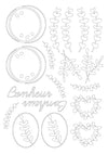 Silhouette Figures - A4:  EUCALYPTUS