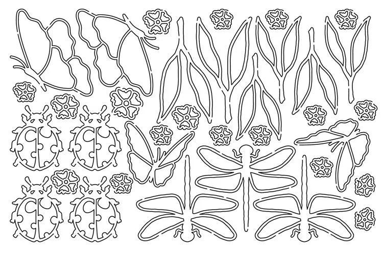 Silhouette Figure: FLORA AND FAUNA