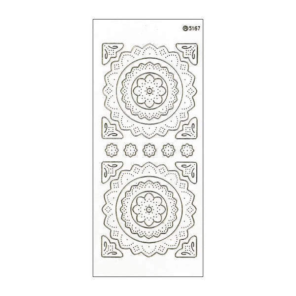 Self adhesive STICKERS: ARTISTIC SYMBOLS