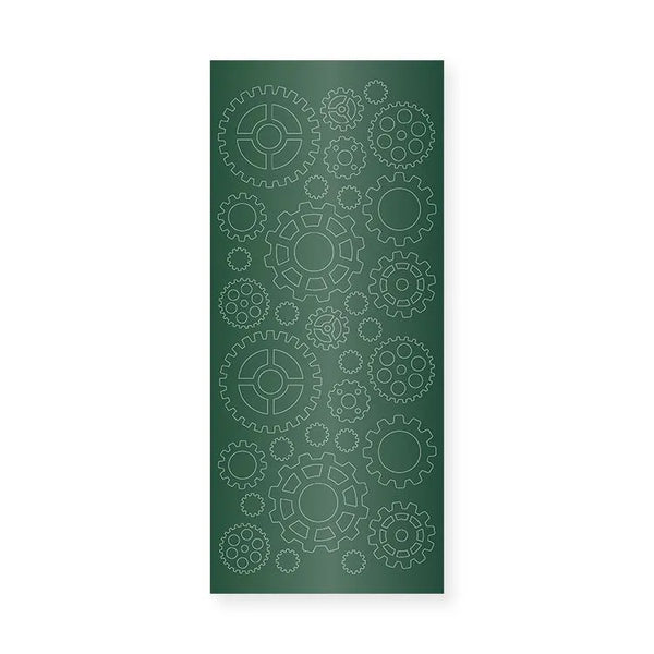 Self adhesive STICKERS: GEARS