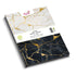 AZZA A4 Vellum Paper Block: MARBLE (GOLD FOIL)
