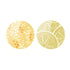 PATTERNED Resin Dots: CITRUS