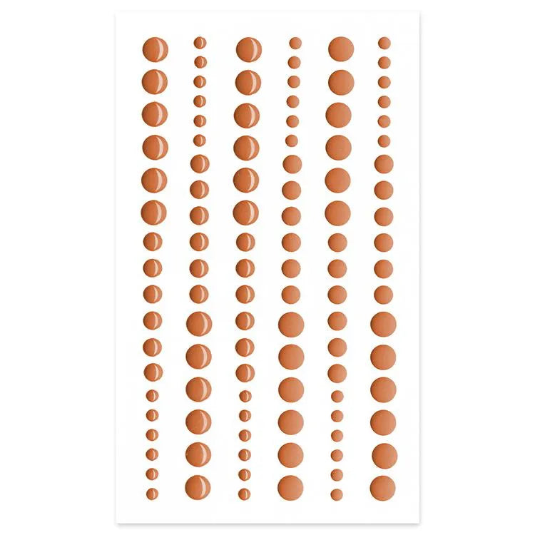 Resin Dots - GLOSS AND MATT: BLUSH