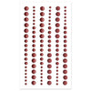 Resin Dots - GLOSS AND MATT: TERRACOTTA