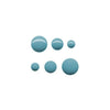 Resin Dots - GLOSS AND MATT: TEAL