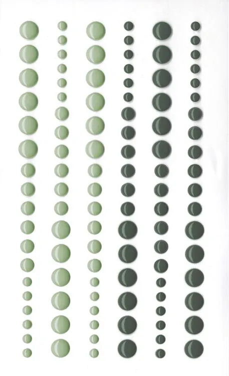 Resin Dots: FIR/GREY GREEN
