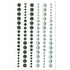 Resin Dots - MATT: GREY/FIR GREEN