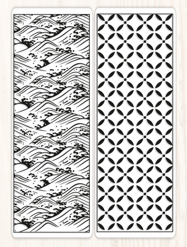 Embossing Folder:  HOSSEGOR