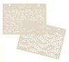 Texture Stencil Duo: AQUATIC SERENITY